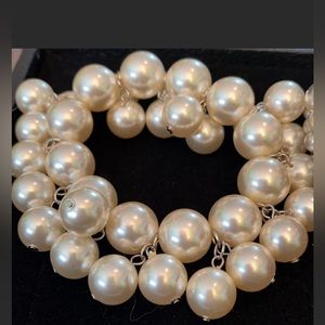 Pearl Stretch multi strand bracelet